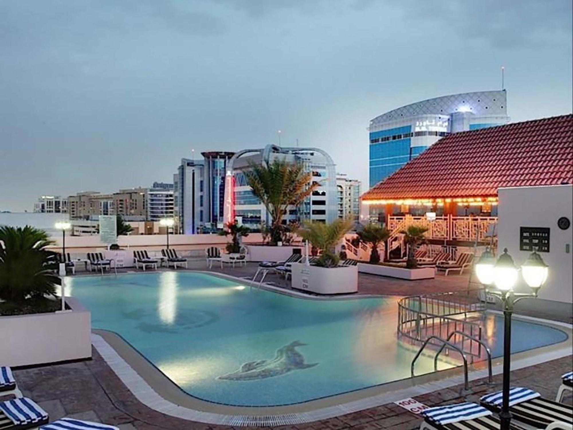 Knight Castle Hotel - Formerly Known As Carlton Palace Hotel Dubai Esterno foto