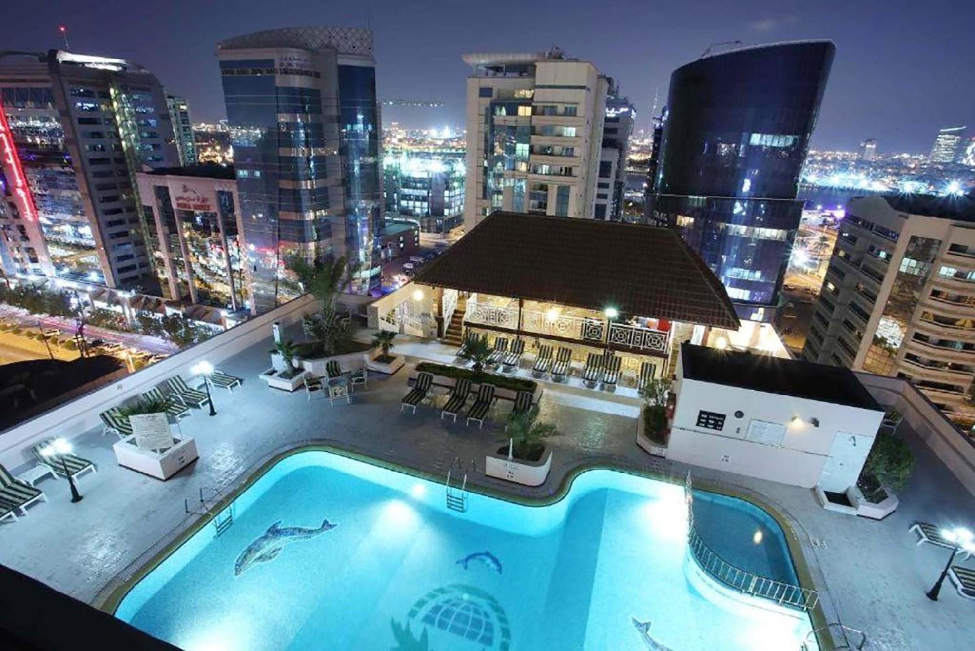 Knight Castle Hotel - Formerly Known As Carlton Palace Hotel Dubai Esterno foto
